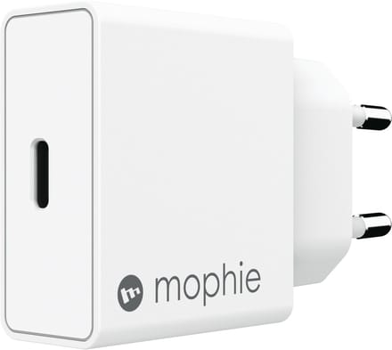 Mophie USB-C 18W Fast Charge Thuislader Wit