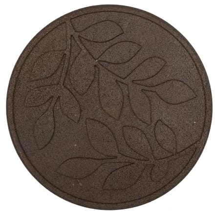 Tuin Stenen - Looptegels Pad - Buitenpad Creëren - Gemaakt van Gerecycled Rubber - 46 cm Diameter - Terra Cotta