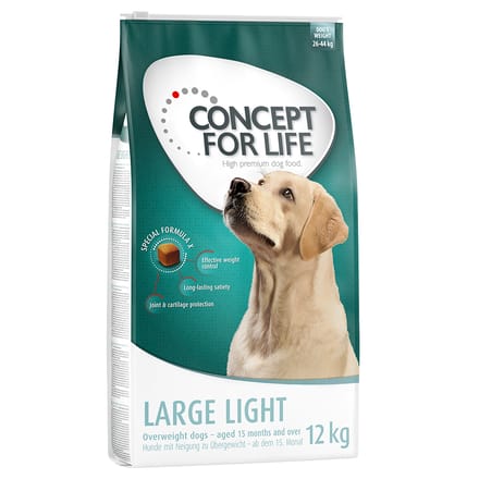 12kg Large Light Concept for Life Hondenvoer