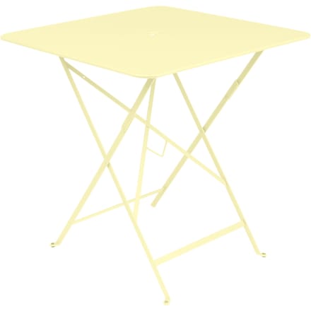 Fermob BISTRO klaptafel vierkant - A6 citroensorbet - 71 x 71 cm