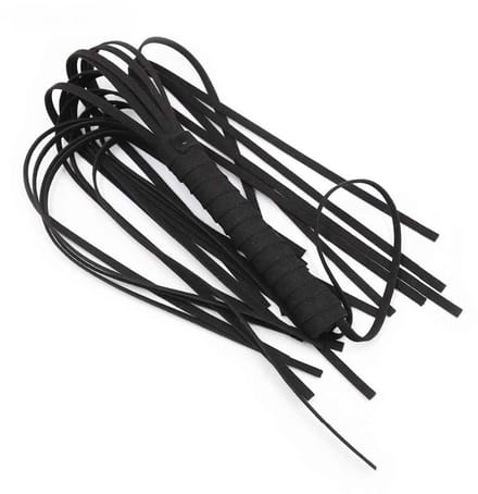 Smart Moves - Faux Suede Flogger - 45 cm - Zwart