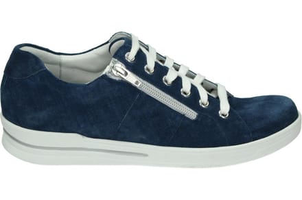 Durea - 6224 E - Lage sneakersDames sneakers - Kleur: Blauw - Maat: 38.5