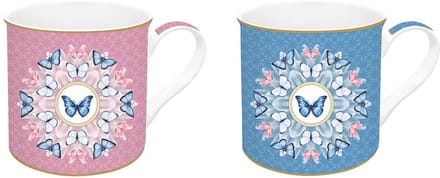 Easy Life Spring Parade- mokken set- porselein- in doos - meerkleurig- 300 ml