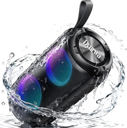 Draagbare LED Bluetooth Speaker met Krachtige Bas voor Buiten
