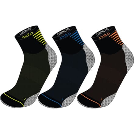 ODLO Set Ceramicool Quarter Sportsokken 3P - Maat 39-41