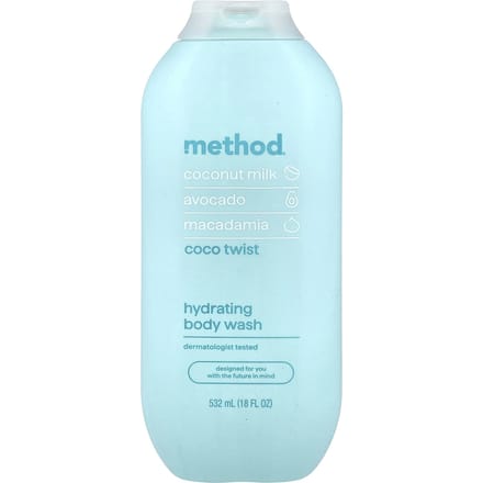 Method Hydraterende Body Wash, Coco Twist, 532ml (18 fl oz)