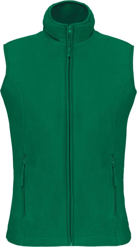 Kariban Bodywarmer van microfleece dames K906 - Kelly Green - XS