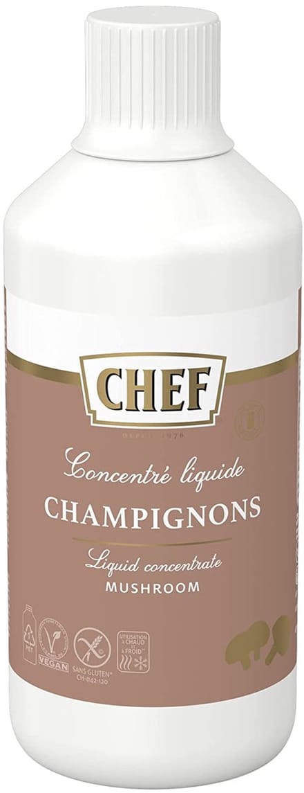 Chef Concentraat vloeibaar paddenstoelen - Fles 1 liter