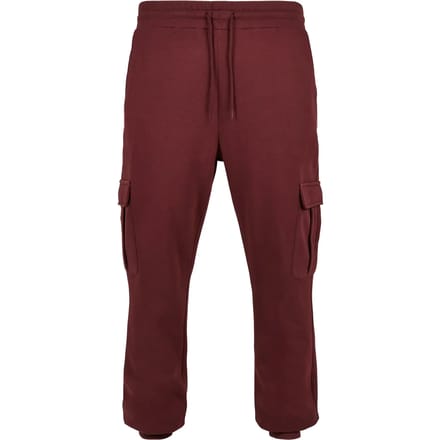 Urban Classics - Cargo Heren joggingbroek - L - Bordeaux rood