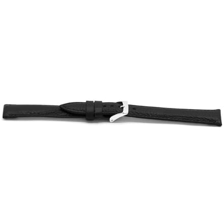 Horlogeband C012 Dover Zwart XL 12x10 mm