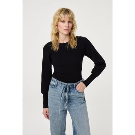 Fabienne Chapot Lillian Pullover Black Maat: L | Sweaters Outlet | Dames | Zwart