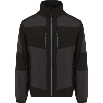 Regatta E-Volve 2-laags Soft Shell-jack voor volwassenen (As/Zwart)