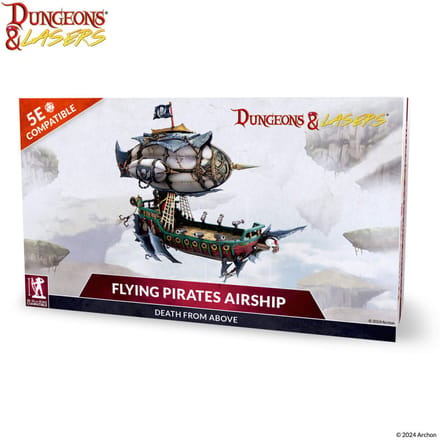 Dungeons & Lasers Deuslair: Flying Pirates Airship