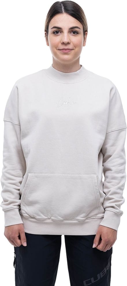CUBE ORGANIC WS SWEATER SAND S (36)