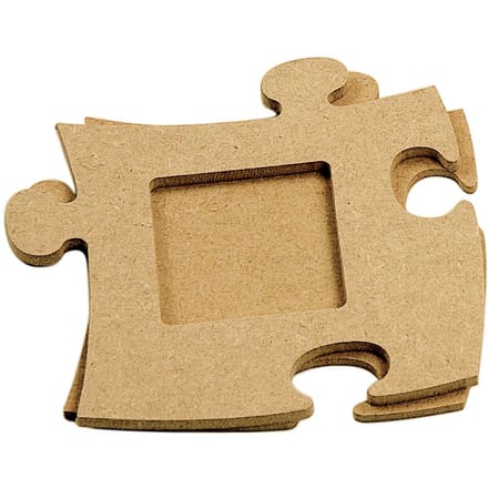 VBS Puzzelkader "Hoekig - Klein", ca. 12,6 x 12,6 cm