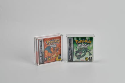 Acrylic Case GBA spellen- Gameboy advance - Acryl - Box protector - Magnetische sluiting