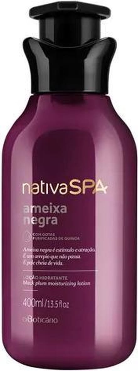 o Boticário Nativa Spa Body Moisturizer Zwarte Pruim Lotion 400ml
