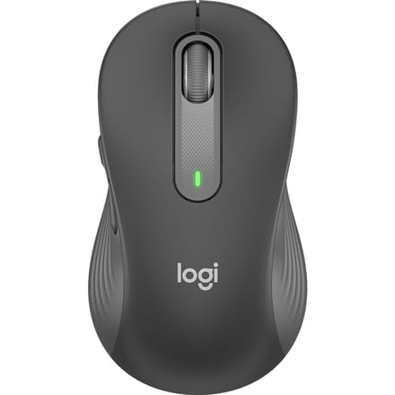 Logitech Signature M650 L Muis Radiografisch, Bluetooth Maat: L Optisch Graphite 5 Toetsen 4000 dpi