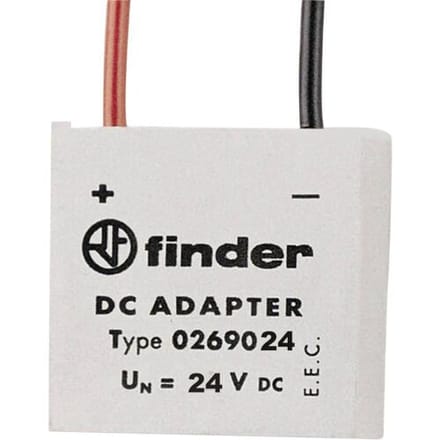 Adapter 026.9.024 24 V/DC 1 stuk(s) Finder 026.9.024 Piece