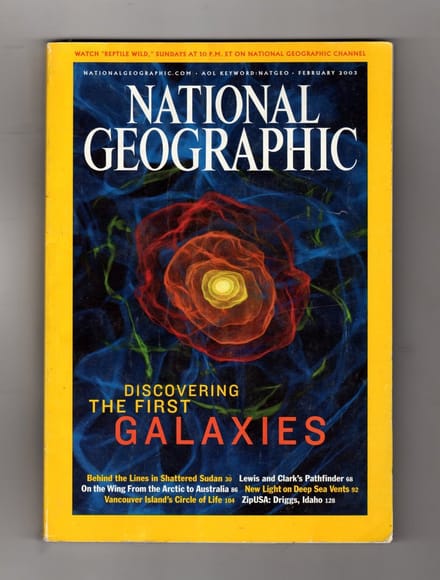 NATIONAL GEOGRAPHIC FEBRUARI 2003 EDITIE ENGELS TIJDSCHRIFT GEOFEBRUARI2003