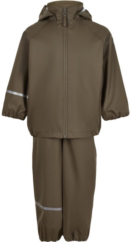 CeLaVi - Basic regenpak voor kinderen - Gerecycled - Zeeschildpad - maat 110cm