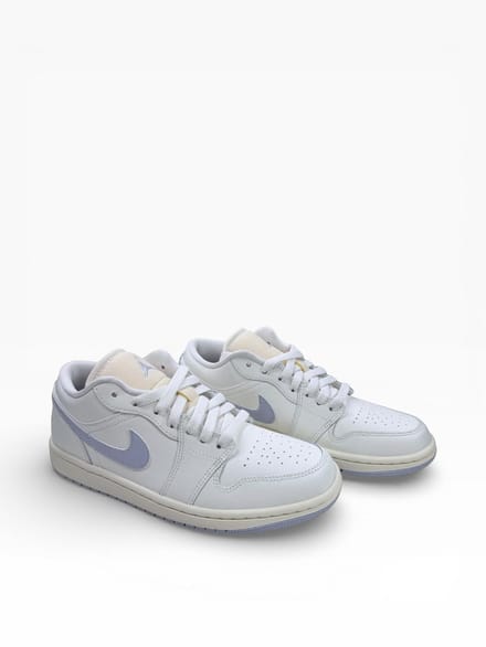 Nike Air Jordan 1 Low - Maat 40 - Sail / Ghost Blue / Coconut Milk - Sneakers Dames -