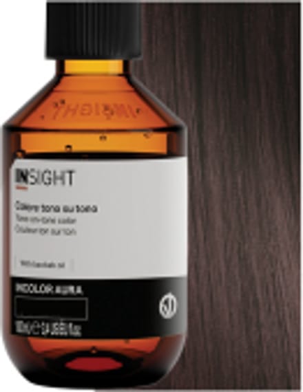 INC160-5.05 INCOLOR AURA "toon-op-toon" haarkleurmiddel 100 ml - TABAKBLADEREN