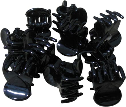 Hair Mode Mini Haarklemmen Zwart 10ST