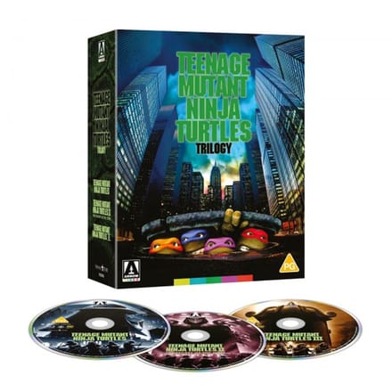 Teenage Mutant Ninja Turtles Trilogy - Limited Edition - Blu-ray - Import