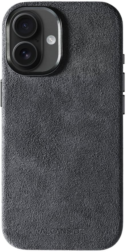 iPhone Alcantara Case - Space Grey