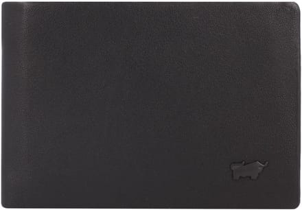 Braun Büffel Portemonnee Hannes RFID Wallet 4CS Black Zwart