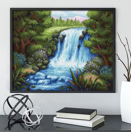Stille Waterval 50x 40 cm