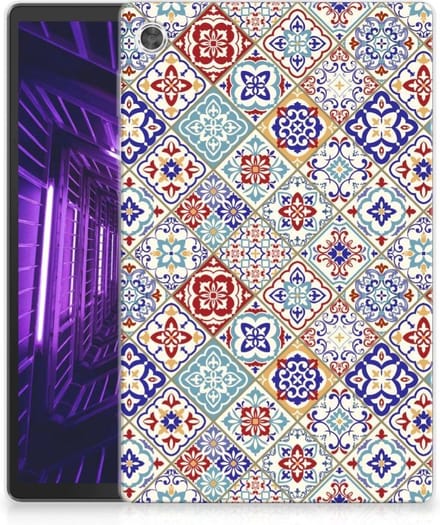 Lenovo Tab M10 Plus Tablet Back Cover Tiles Color