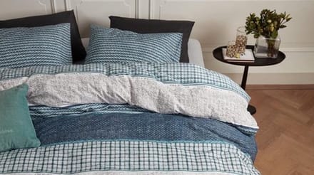 Rivièra Maison - Tailor dekbedovertrek - Lits-Jumeaux - 240x200/220 cm - Groen