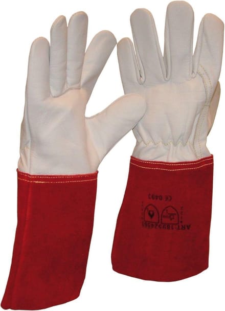 Lashandschoen TIG Nerfleer Maat XL 15cm KAP