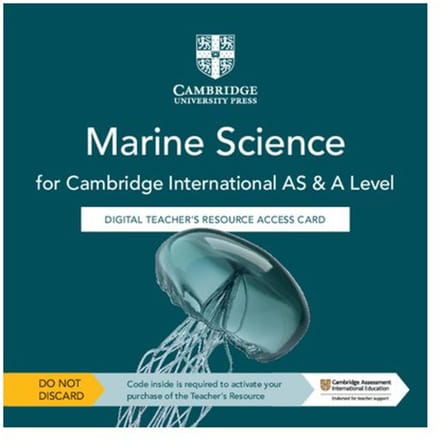Cambridge International As & A Level Marine Science Digital Teacher's Resource Access Card - Brown, Claire