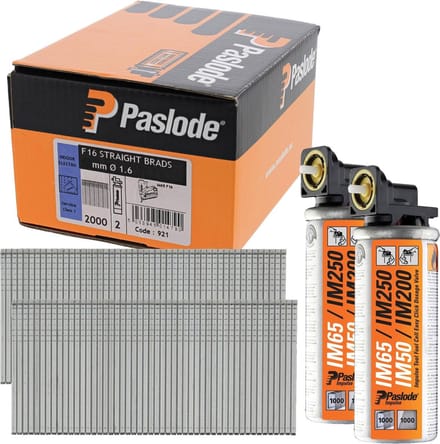 Paslode Afwerknagel Recht 1,6x50mm verzinkt - 2000 stuks