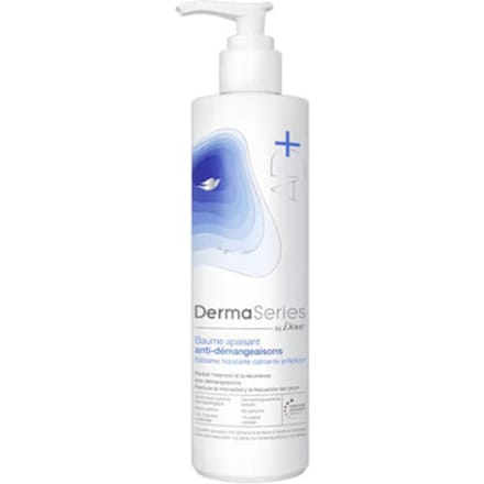 Hydraterend en voedend Dove DermaSeries Kalmerende Anti-jeukbalsem