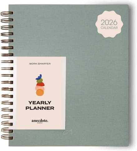 Spiraalgebonden Dagplanner en Weekplanner A4 2023-2024 | Organiseer Alle 52 Weken