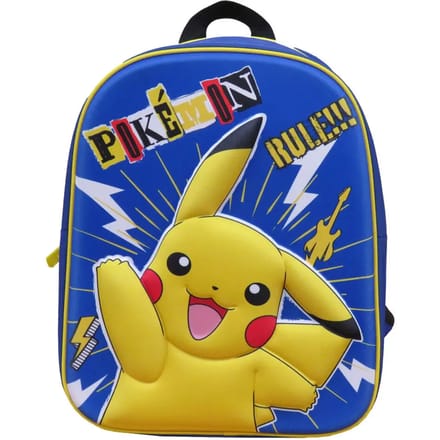 Cyp Brands Pikachu Pokémon 3d-rugzak 30 Cm Geel