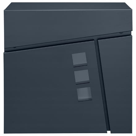 M-TEC TWIST - Brievenbus - Staal Verzinkt - Antraciet - 37cm