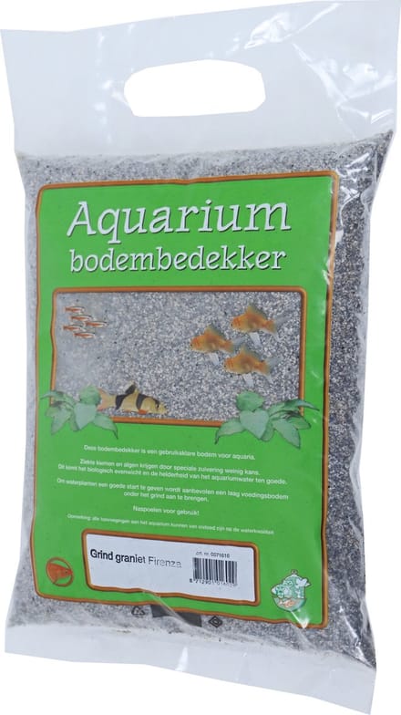 De Boon Aquariumgrind graniet Firenza | gewassen bodembedekking 8 kg