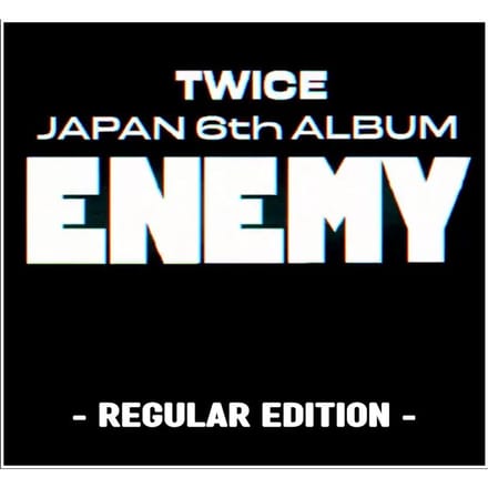 TWICE 6ème album japonais - ENEMY (Édition régulière)