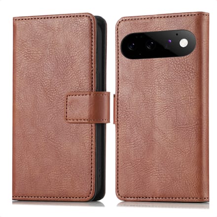 imoshion Hoesje - Geschikt voor Google Pixel 11 / 11 Pro - Luxe Bookcase - Bruin