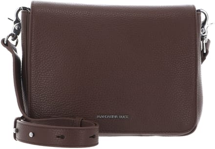 MANDARINA DUCK schoudertas Mellow Leather Hunting Bag Milk Chocolate bruine