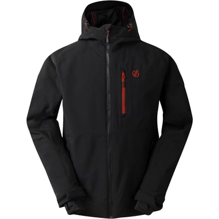 Dare 2B Heren Eagle III Ski jas (Zwart/Vaarrood)