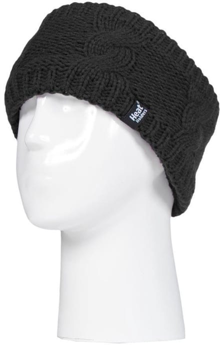 Heatholders, Superwarme Gevoerde Gevoerde Dames Hoofdband, Black, One Size