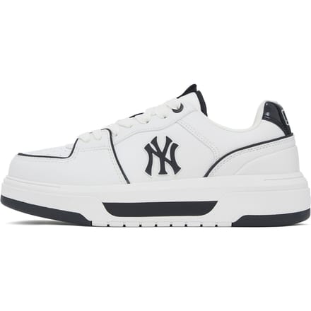 MLB Chunky Liner Cuir Confortable Polyvalent Durable Léger Respirant Augmentation de la Hauteur Baskets Basses Baskets Unisexes 3ASXCBS4N-50WHS 43
