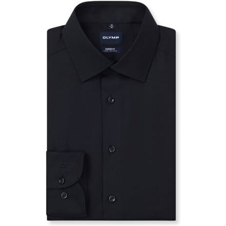 OLYMP Luxor Overhemd, Modern Fit, New Kent, Marineblauw
