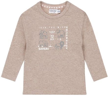 Dirkje Jongens T-shirt - Faded brown